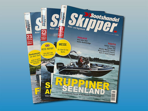 Boat market in "Skipper Bootshandel" magazine
